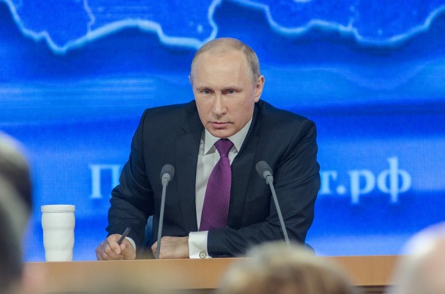 Президент России Владимир Путин открыл главную пресс-конференцию года