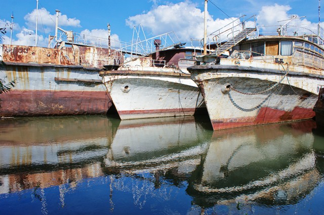 В Ханты-Мансийском районе расчистили кладбище кораблей