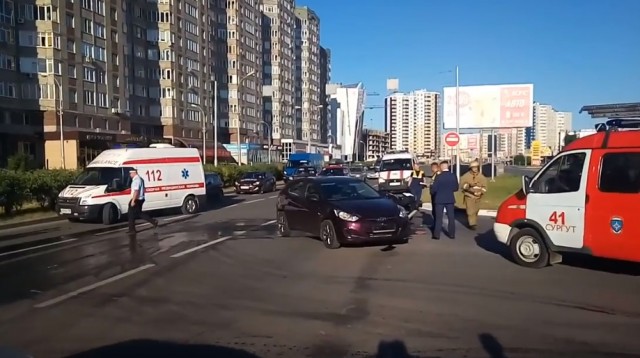 В ДТП в Сургуте пострадал мотоциклист