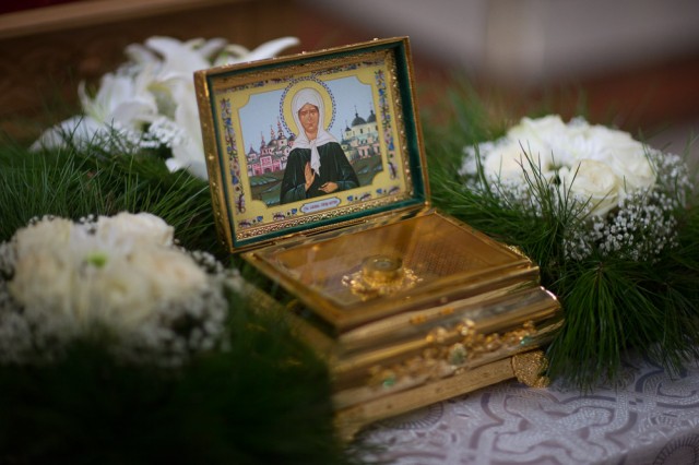 В Белом Яре прихожане смогут приложиться к мощам святой Матроны Московской
