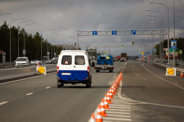 Открылся реконструированный участок автодороги Сургут - Лянтор