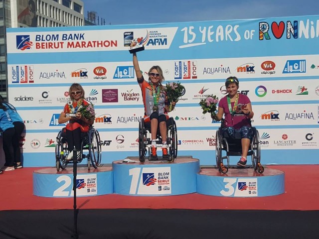 Светлана Мошкович победила в Бейрутском марафоне