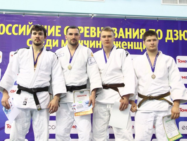 Пять наград у югорчан во всероссийских соревнованиях по дзюдо