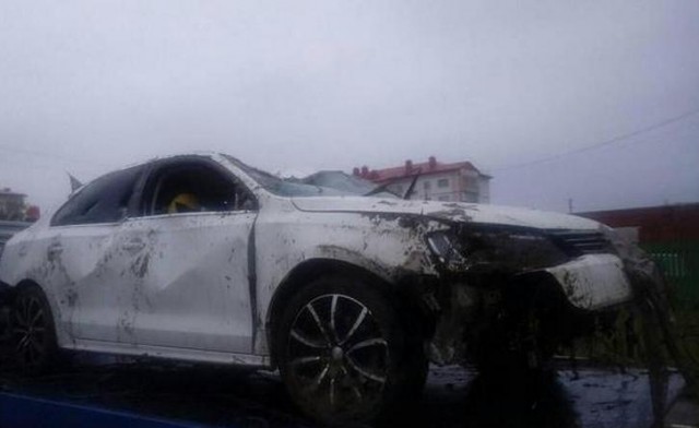 ​В Нефтеюганском районе перевернулся автомобиль Фольксваген Джетта