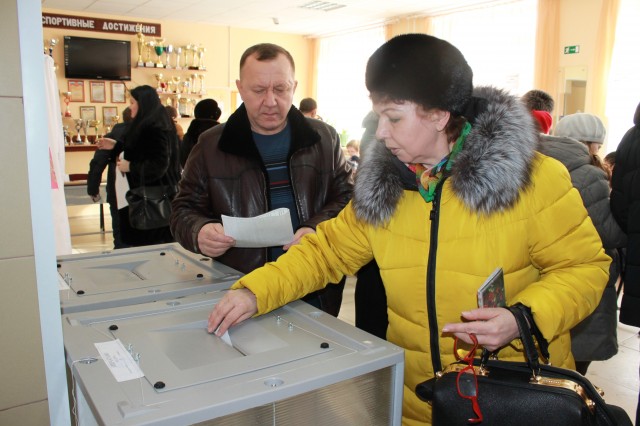 Выбирать президента пришли больше 70% жителей Сургутского района