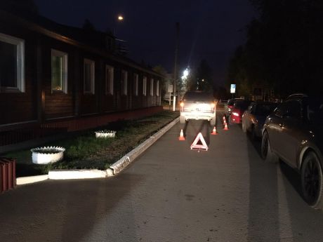 В Сургутском районе иномарка сбила маленького велосипедиста
