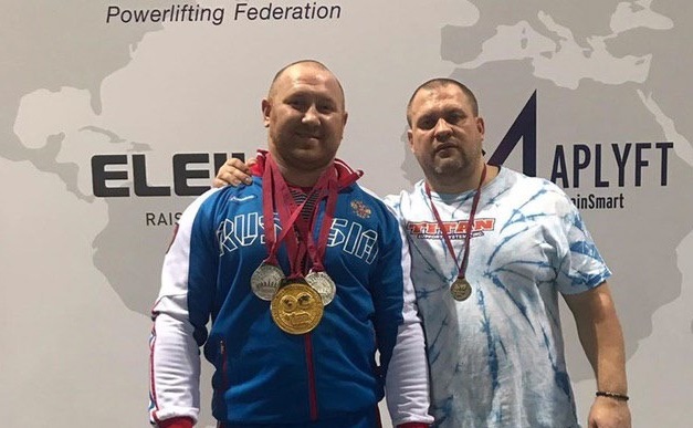 Тяжеловес Машинцов из Сургута стал чемпионом мира по силовому троеборью