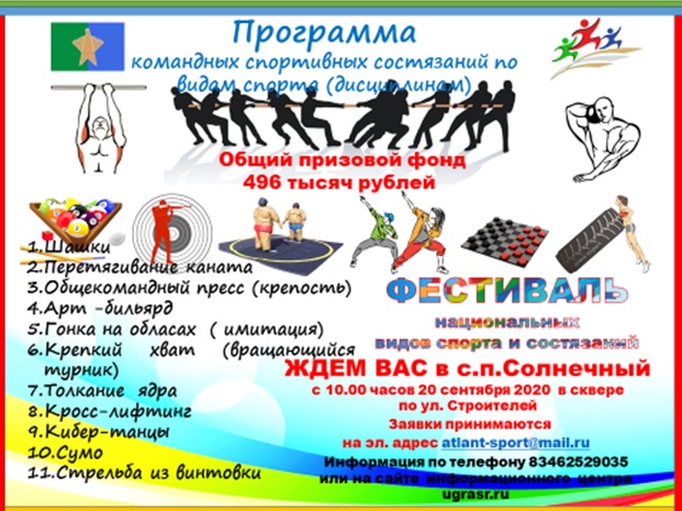 Сургутский район вновь примет фестиваль национальных видов спорта и состязаний