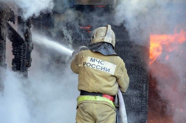 В Сургутском районе в огне пожара погиб человек
