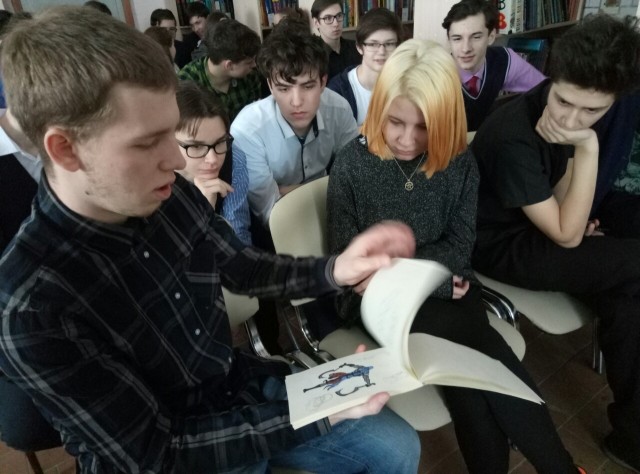 Создатель комиксов из Ляминой встретился с читателями в Сайгатиной