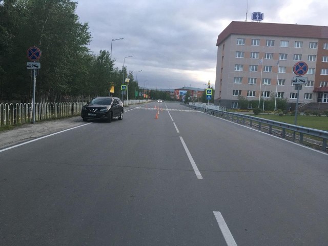 В Сургутском районе автоледи наехала на подростка