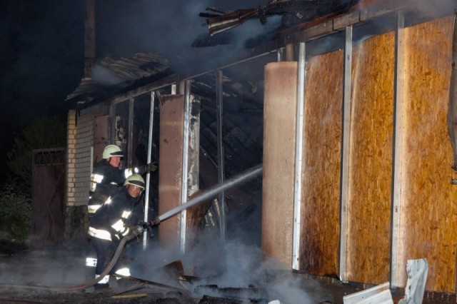 В Сургутском районе в огне пожара пострадали люди