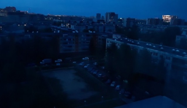 В Сургуте центр города остался без электричества
