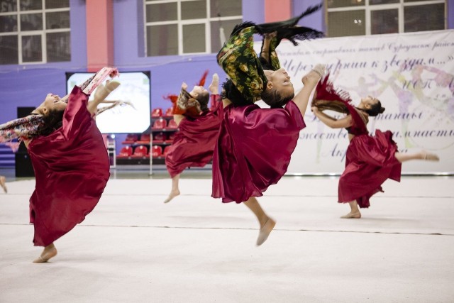 В Сургутском районе впервые прошёл Фестиваль спортивного танца / ФОТО