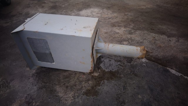 В Сургутском районе вандалы разбили камеры фиксации нарушений ПДД