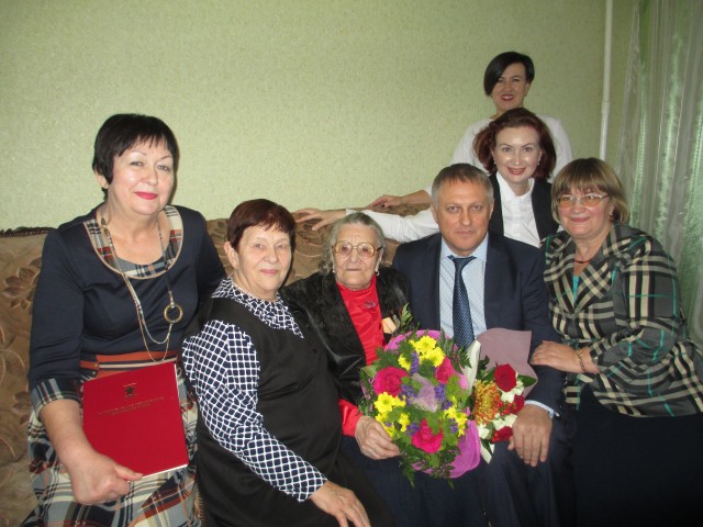 Жительнице Фёдоровского исполнилось 90 лет