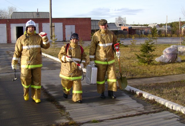 Добровольные пожарные дружины Сургутского района в едином строю