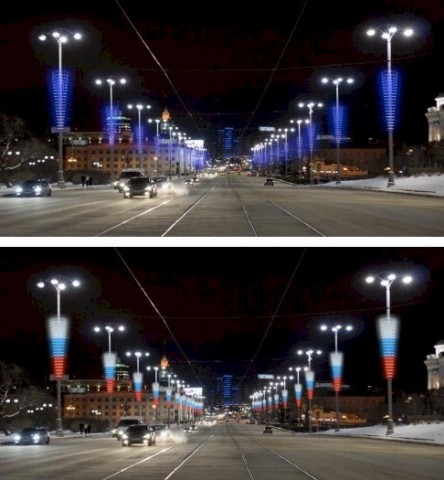 ​В Екатеринбурге монтируют новогоднюю иллюминацию