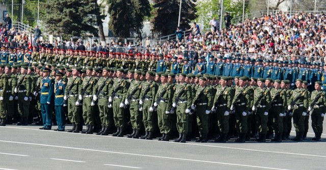 ​В Москве прошёл военный парад, приуроченный к 73-й годовщине Победы