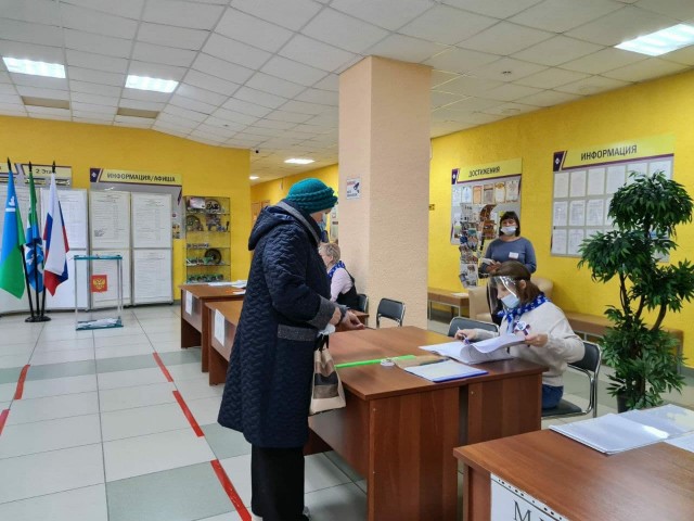 В Югре открылись участки для голосования на выборах В Югре открылись участки для голосования на выборах