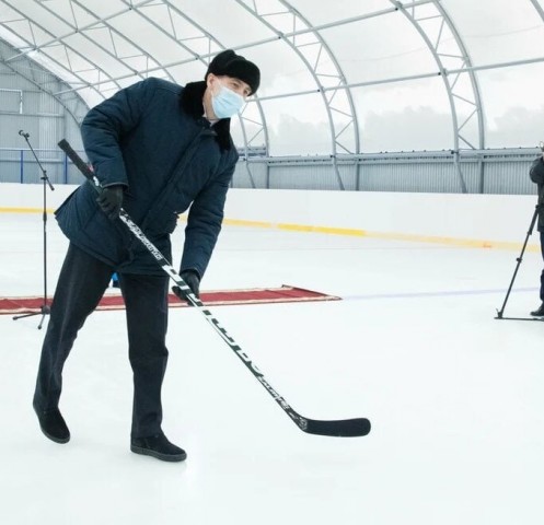 Андрей Трубецкой: «Открыли крытый хоккейный корт в Барсово»