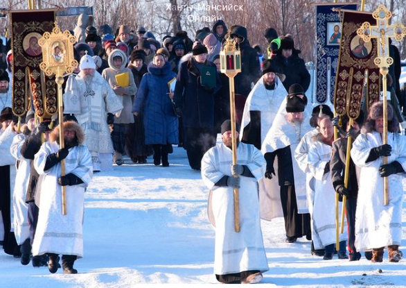 Крещенские купания отменили в Ханты-Мансийске и Нягани