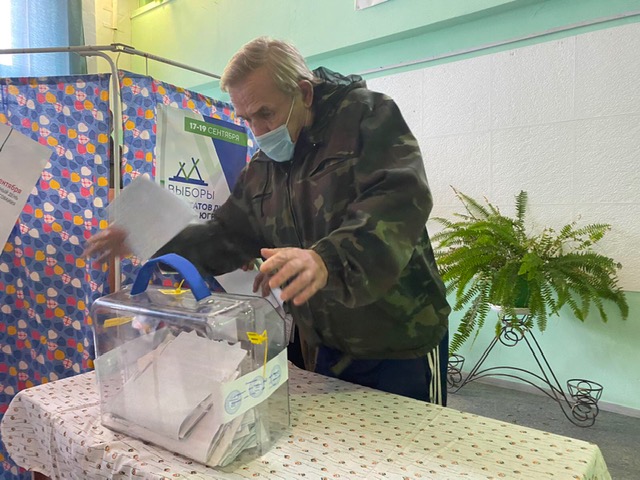 ​В Сургутском районе бездомные проголосовали досрочно