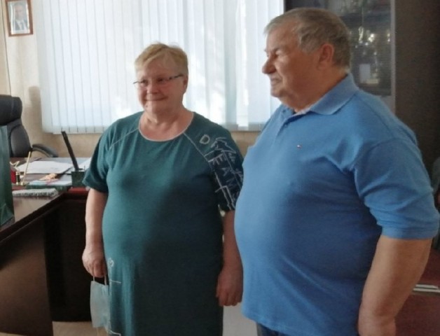 Супруги Морозовы из Угута отметили 45 лет со дня свадьбы