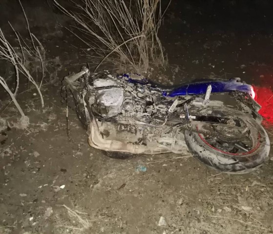 В Нижневартовском районе Югры насмерть разбился мотоциклист