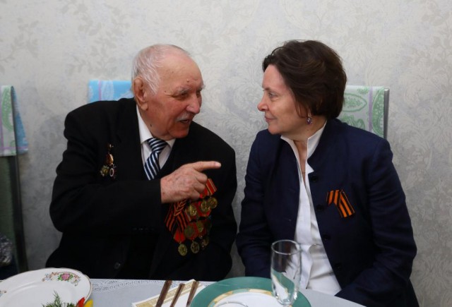 Лянторский ветеран Анатолий Борисович Шарыпов отмечает 95-летие