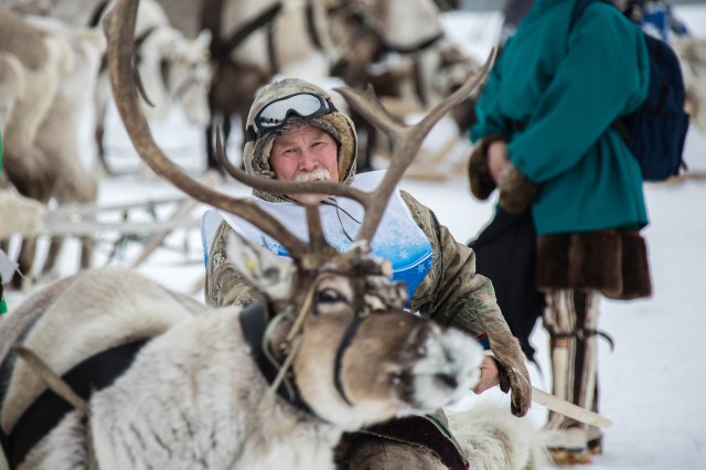 ​В Русскинскую на День оленевода, рыбака и охотника приехали ханты со всей Югры