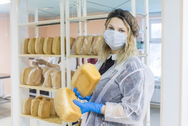 В Русскинской в здании некогда популярной на весь район пекарни снова пекут хлеб