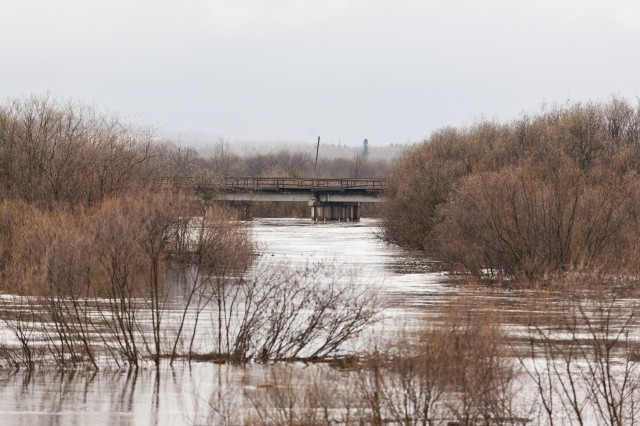 ​Специалисты опасаются сложной паводковой ситуации в районе Сургута