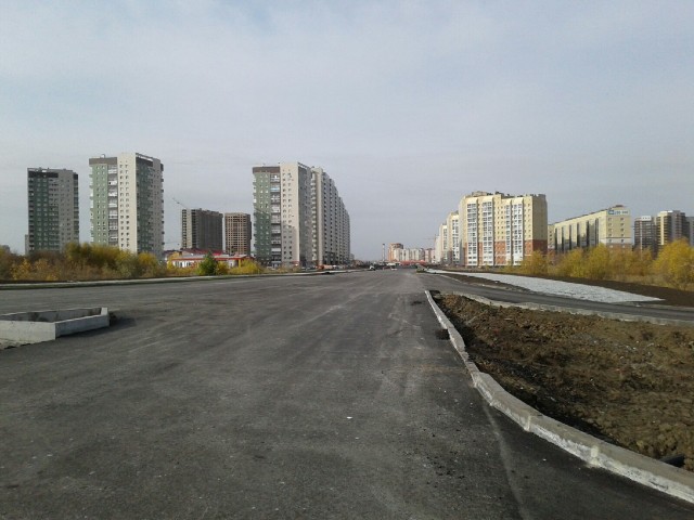 Дорогу за миллиард рублей в Омске достроят через неделю