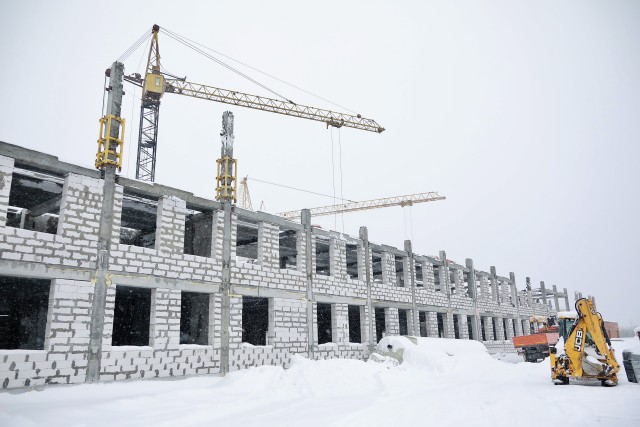 Строящуюся школу-тысячник в Сургутском районе сдадут в декабре 2024 года