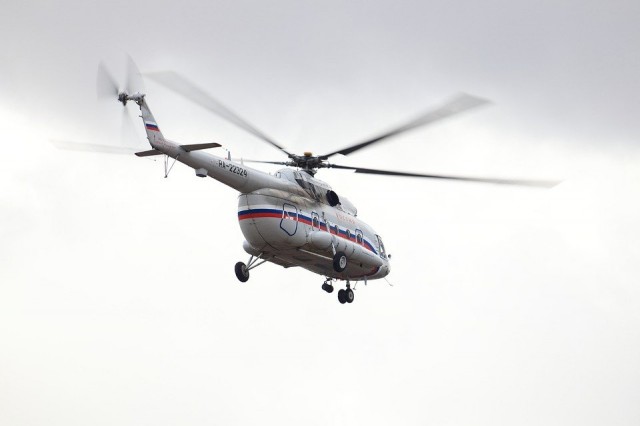 Вертолёт совершил вынужденную посадку в Тюменской области