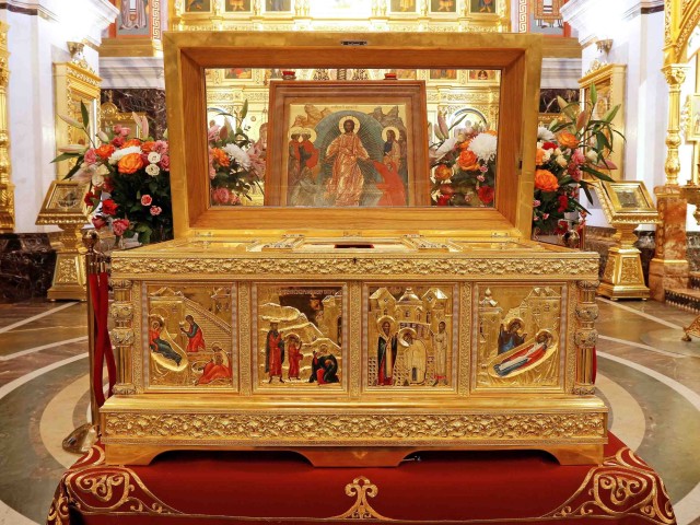 Жители Сургута смогут прикоснуться к мощам святого Николая Чудотворца 9 января