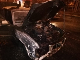 На Урале за ночь сгорели два автомобиля