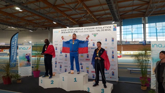 Сургутский атлет-паралимпиец привёз домой золотую медаль Чемпионата мира