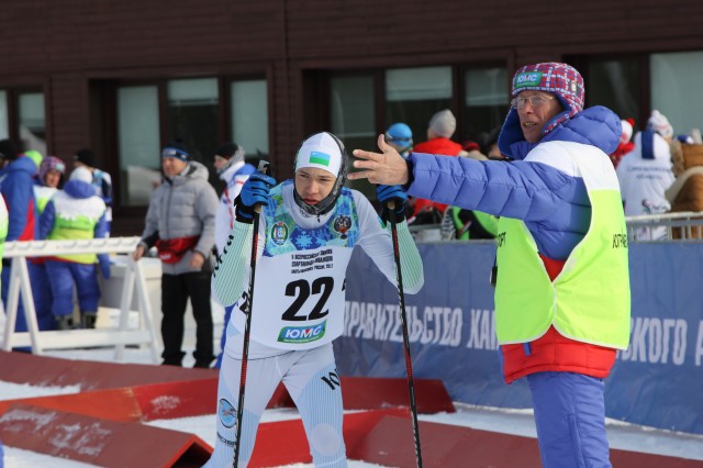 Валерий Гришкин вошел в десятку сильнейших лыжников страны