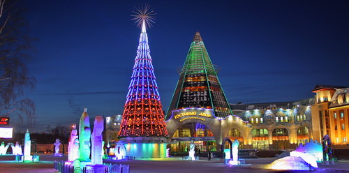 Ханты-Мансийск впервые презентовали как Новогоднюю столицу России