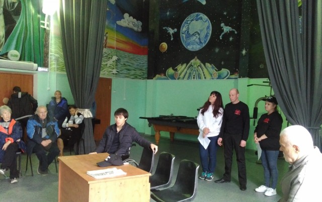 В Сургутский район на встречу с жителями приехал параспортсмен Дмитрий Фролов