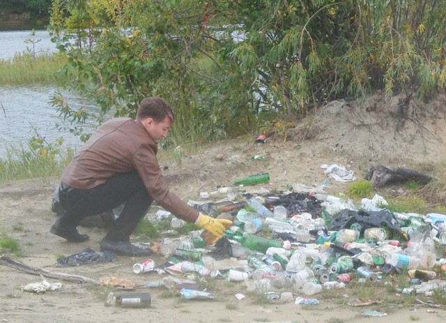 В Фёдоровском прошёл второй этап акции по очистке Голубых озёр