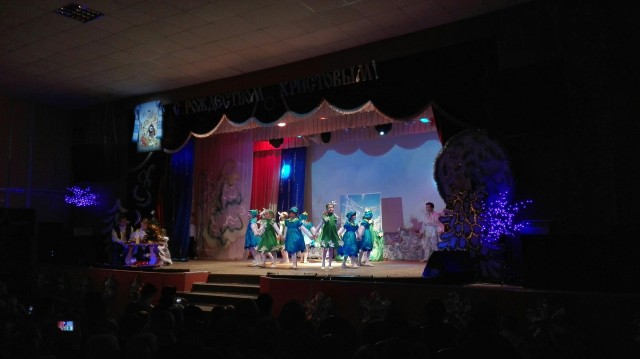 Рожественский спектакль силами воскресной школы Лянтора