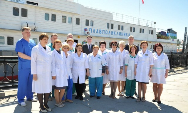 Сургутский район посетит плавучая поликлиника