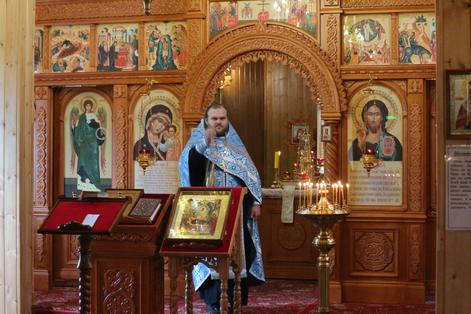 В Русскинской прошло богослужение в честь Дня знаний