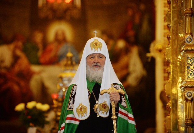 Патриарх Кирилл назвал общее число служителей Церкви