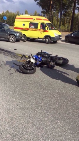 В Когалыме насмерть разбился мотоциклист
