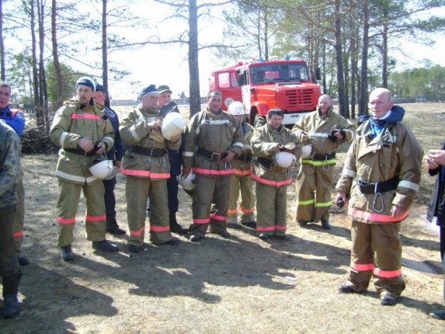 Пожарные в Сытомино отмечают 45-летний юбилей филиала