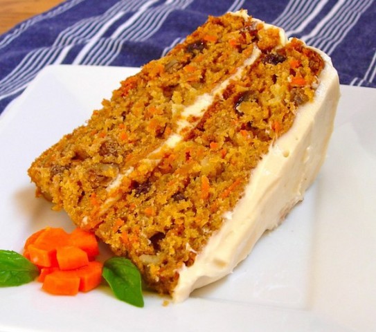 Морковный пирог для стройности